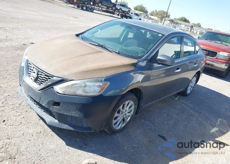 2017 Nissan Sentra Sv z USA, uszkodzony, nr VIN 3N1AB7AP8HY257804